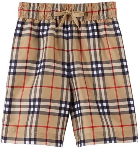 burberry kids swim shorts|burberry check swim shorts men.